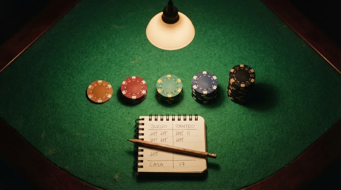 Tabla con logotipos y puntuaciones de los principales casinos online que aceptan Binance Coin